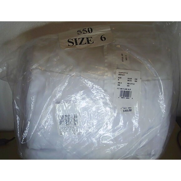 NWT Galina Davids Bridal Womens 6 Wedding Dress and Slip Lacy $600 MSRP - Picture 11 of 15